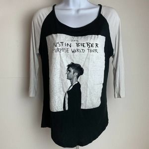 Justin Bieber Purpose World Tour tee